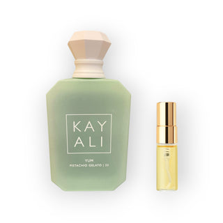 Kayali Yum Pistachio Gelato 33 3ml Parfümproben – köstliche Gourmand-Abfüllung im Mini-Spray