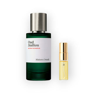 Maison Crivelli Oud Stallion 3ml Parfümproben – intens-holziger Nischenduft als exklusive Miniabfüllung