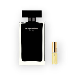 Narciso Rodriguez For Her Eau de Toilette 3ml Parfümproben – leichter Signature-Duft in praktischer Miniabfüllung