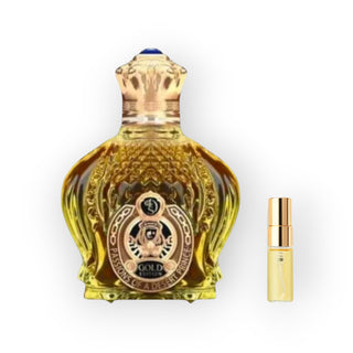 Opulent Shaik Gold Edition Eau de Parfum 3ml Parfümproben – luxuriöser Männerduft als exklusive Testabfüllung