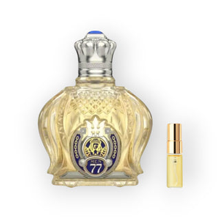 Opulent Shaik Classic No. 77 Eau de Parfum 3ml Parfümproben – charaktervoller Orientduft als stilvolle Sprayprobe