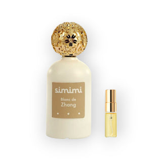Simimi Blanc de Zhang Extrait de Parfum 3ml Parfümproben – moderner Weißblütenduft als exklusive Duftprobe