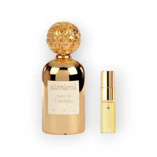 Simimi Esprit de Candela Extrait de Parfum 3ml Parfümproben – gourmandiger Nischenduft als edle Duftprobe im Sprühformat