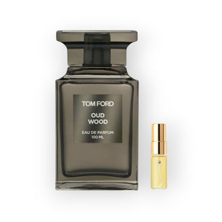 Tom Ford Oud Wood Eau de Parfum 3ml Parfümproben – raffinierter Holzdurft als stilvolle Mini-Sprayprobe für Liebhaber luxuriöser Noten