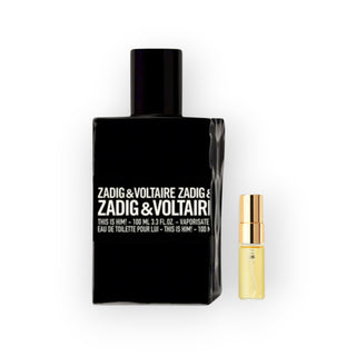Zadig & Voltaire This is Him! Eau de Toilette 3ml Parfümproben – würziger Herrenduft als handliche Testabfüllung