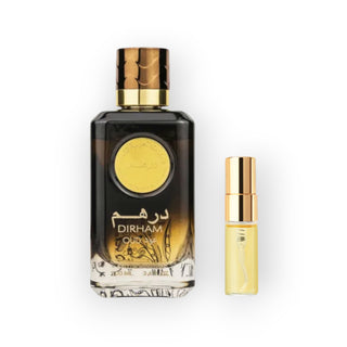 Dirham Oud Parfümproben – kräftiger orientalischer Duft im Mini-Spray

