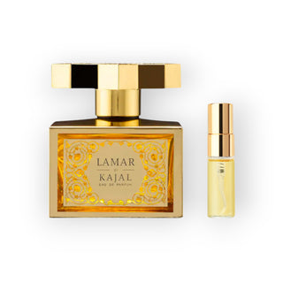 Kajal Lamar Eau de Parfum 3ml Parfümproben – exotisch-fruchtiger Duft als hochwertige Sprayprobe